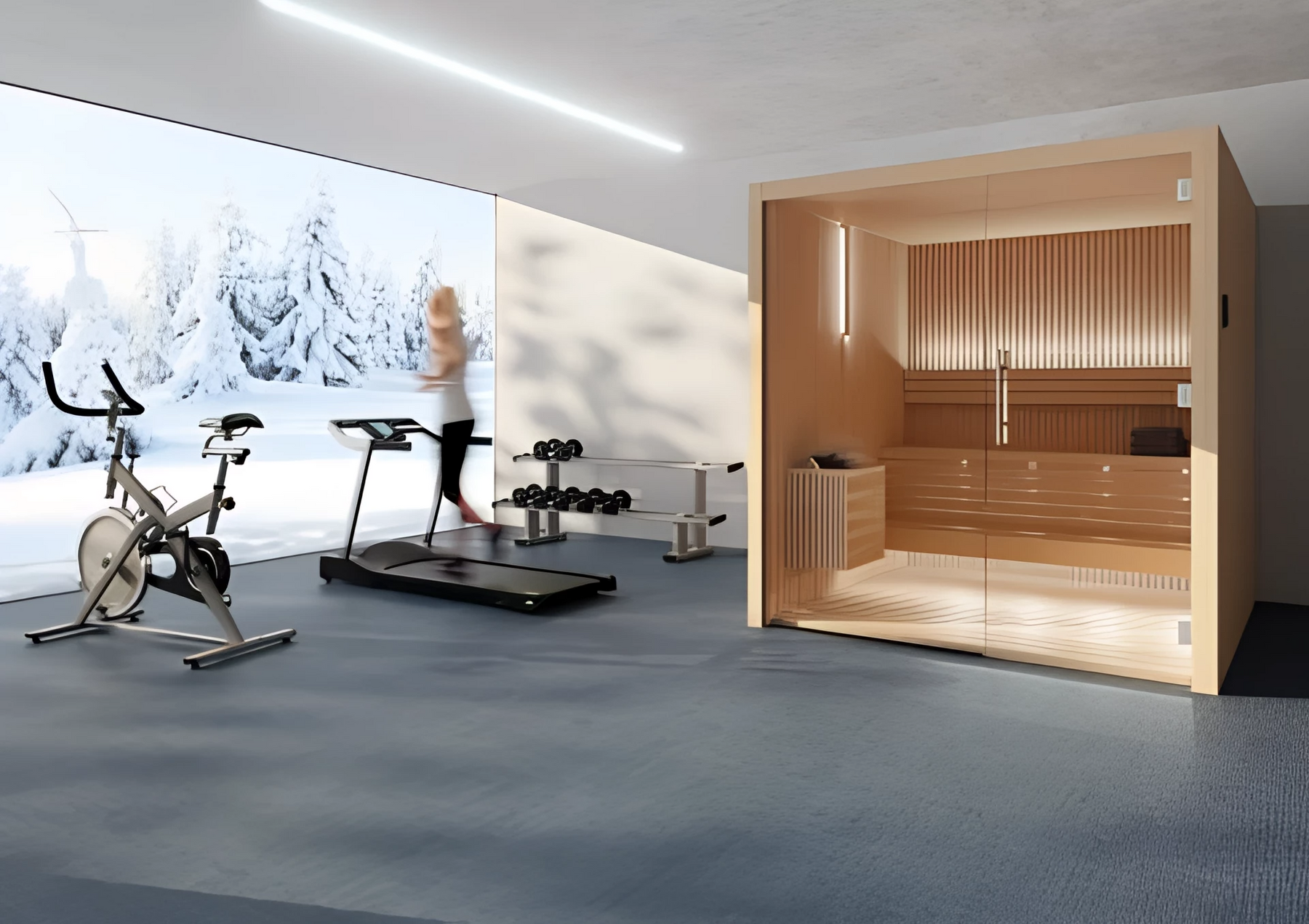 6 Person Indoor Sauna