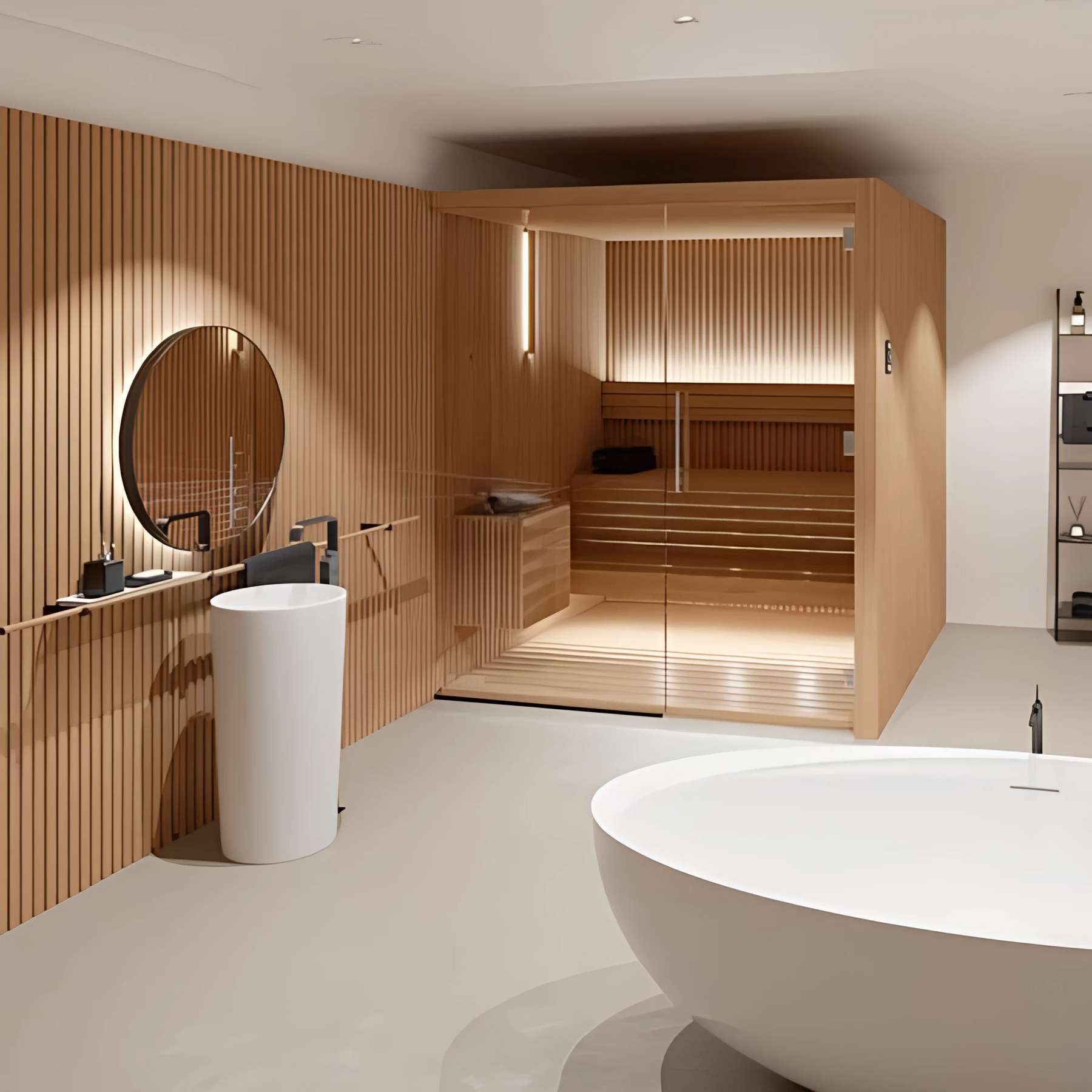 6 Person Indoor Sauna