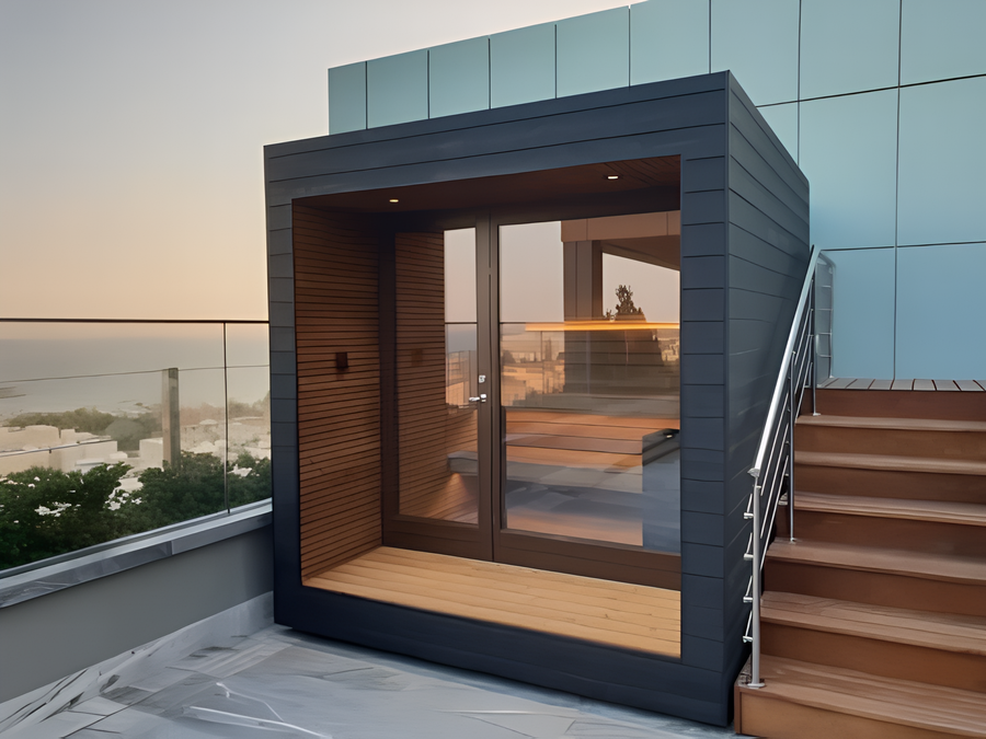 5 Person Outdoor Sauna