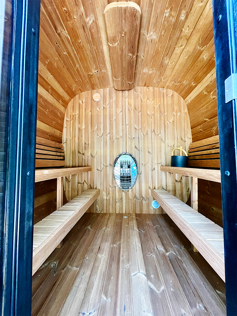 6 Person Outdoor Sauna - Model CL7G
