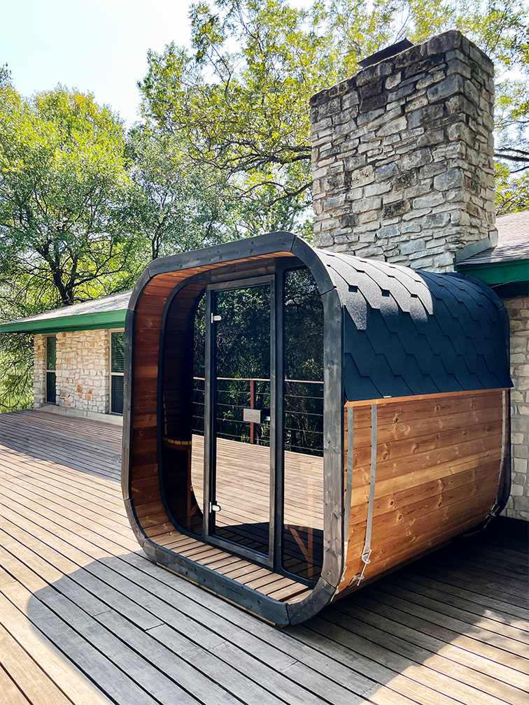 6 Person Outdoor Sauna - Model CL7G
