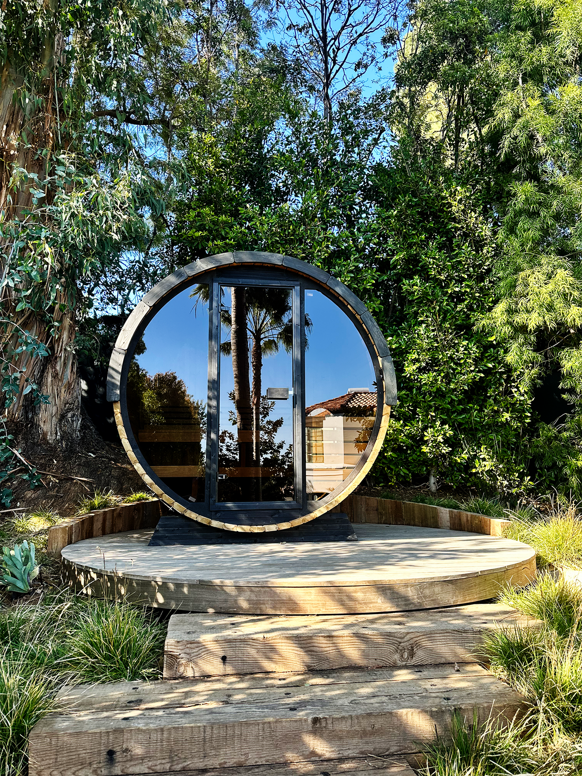 4 Person Barrel Sauna - EE6G