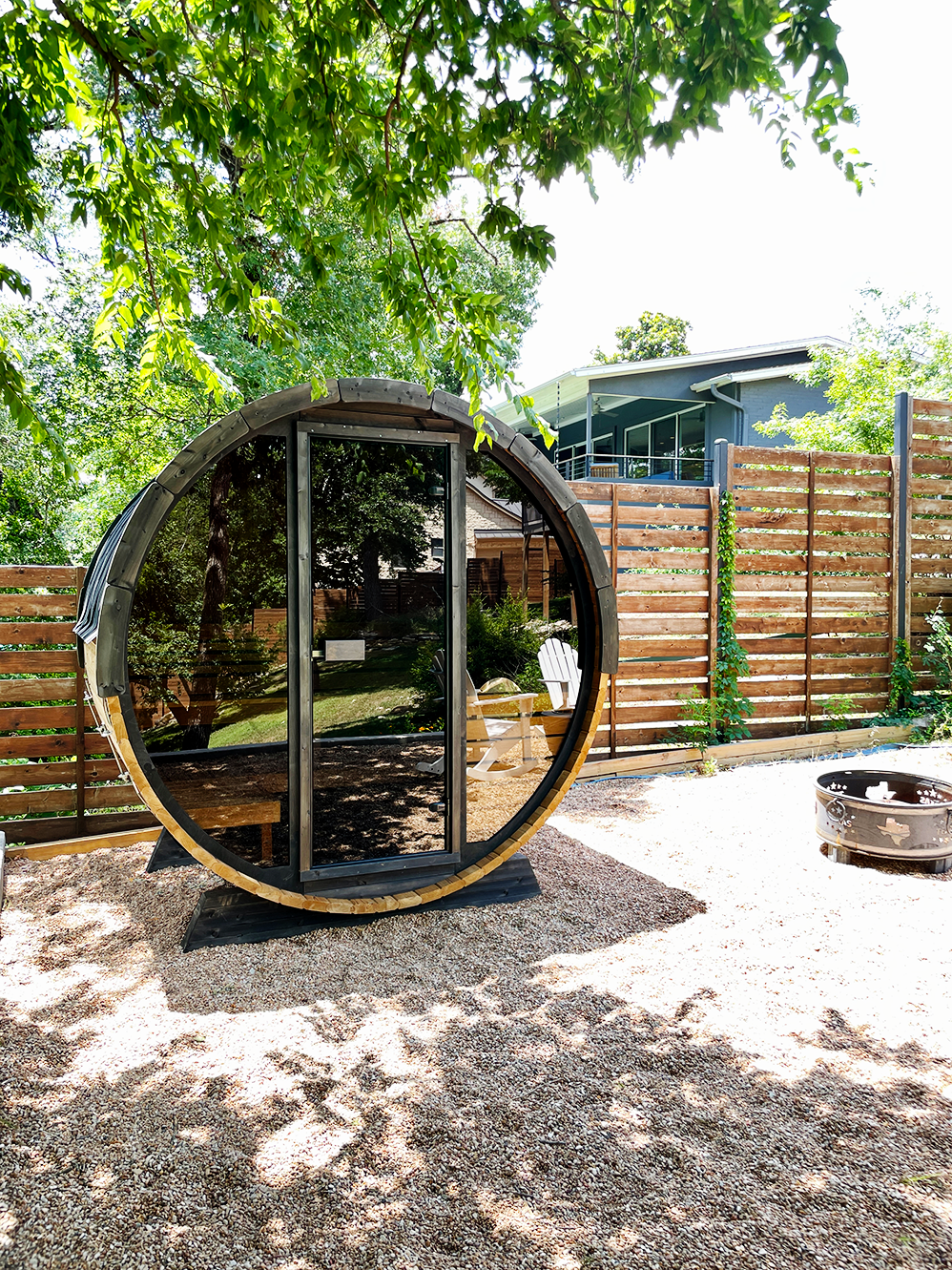 4 Person Barrel Sauna - EE6G