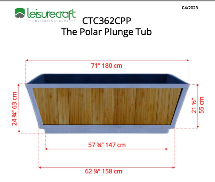 Polar Plunge Tub