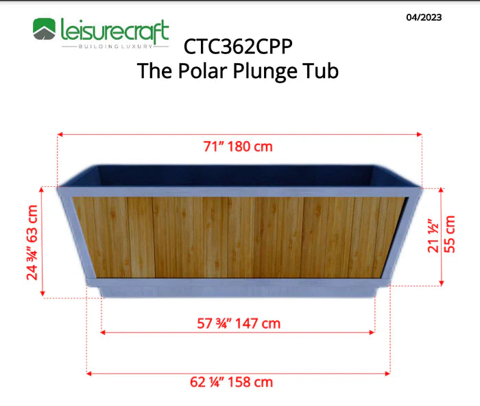 Polar Plunge Tub