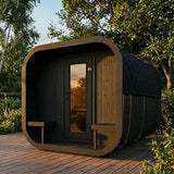 8 Person Outdoor Sauna - Model CL12GCP