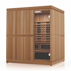 4 Person Infrared & Steam XL Sauna Combo 