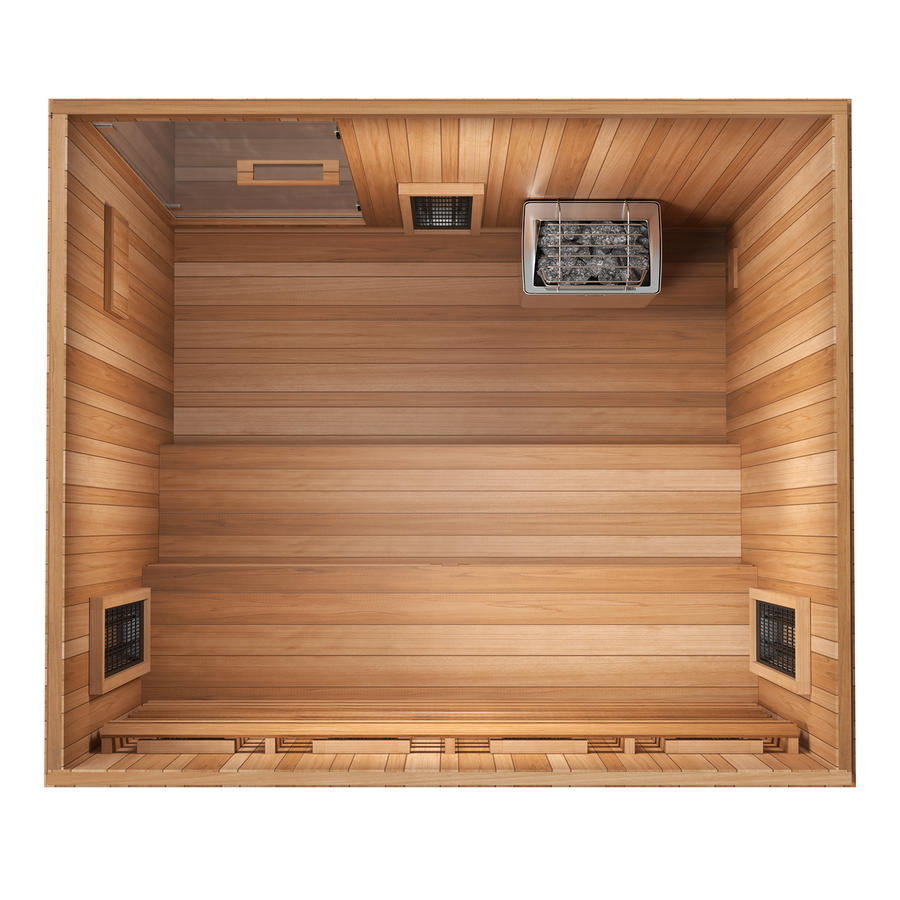 4 Person Hybrid Sauna