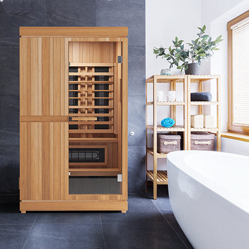 2 Person FD-4 Trinity Infrared & Steam Sauna Combo