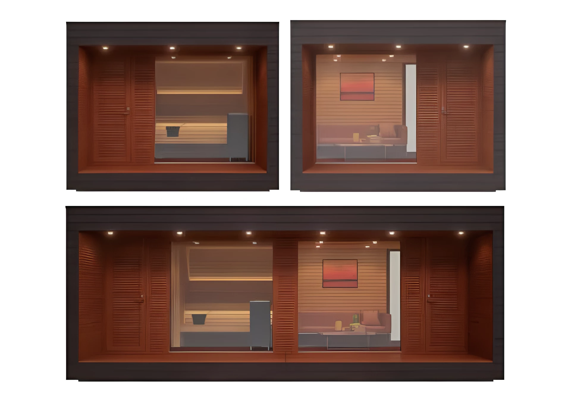 5 Person Outdoor Auroom Natura Lounge Cabin